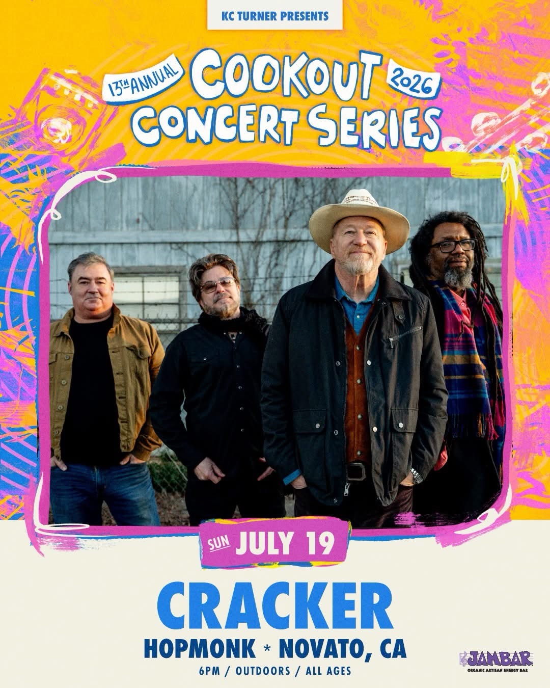 Cracker Tour Poster 2026